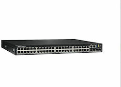 Dell EMC PowerSwitch N3248TE-ON Managed L2 PoE+ Switch with 48 Gigabit (1Gbps) Ethernet Ports and 4 SFP Ports