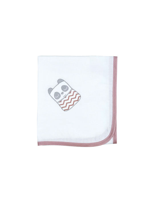 Baby Star Tiny Friends Cotton Swaddle Wrap Pink...