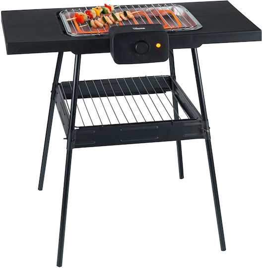 Tristar With Legs Electric Grill Grill 2000W with Adjustable Thermostat 36.5cmx25.5cmcm