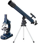 Levenhuk Discovery Διοπτρικό Τηλεσκόπιο Σετ με Μικροσκόπιο