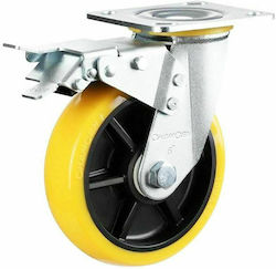 Chamsong Wheels Ρόδα Πολυουρεθάνης με Φρένο Chamsong Wheels Ρόδα Πολυουρεθάνης με Φρένο