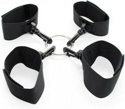 Toyz4lovers Easy Arms Restraint Set pentru Legarea Extremităților Reținere ușoară a brațelor în Culoarea Negru