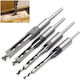 SKS Tools Set 4 Quadruple Drills with Cylindrical Shank for Wood