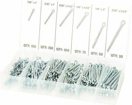 Vltools Safeties AMD173-29 0.06cm-0.63cm Fasteners 01244 555pcs