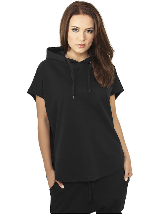 Urban Classics Long Women's Sweatshirt Hooded Gray