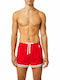 Men's Swimwear Shorts Red Striped