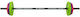 inSPORTline Pumpino Body-Pump Μπάρα Φ30mm Σετ με Βάρη 19kg Μήκους 140cm με Κολάρα Ασφαλείας