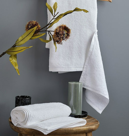 Blanc de Blanc Hotel Bathroom Towel 140x70 cm 450gsm White