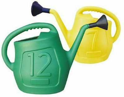 Plastic Watering Can Yellow 7lt