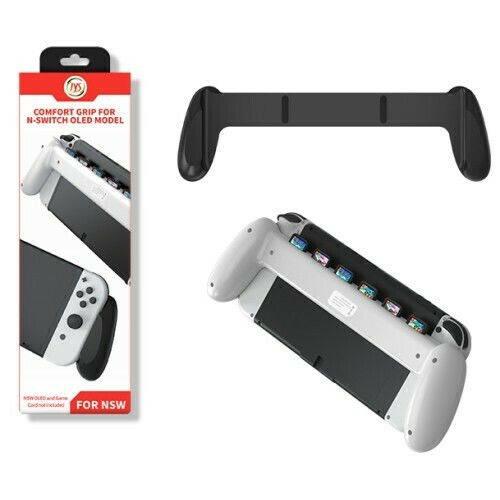 Jys Hand GripΧειριστηρίου για Switch OLED σε Μαύρο χρώμα