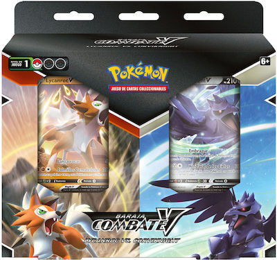 Pokemon Pokemon TCG: V Battle Lycanroc VS Corviknight Double Deck Bundle