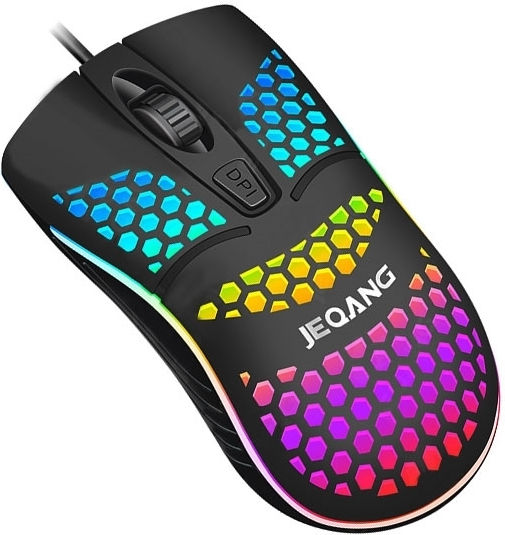 JM-102 RGB Gaming Mouse Black