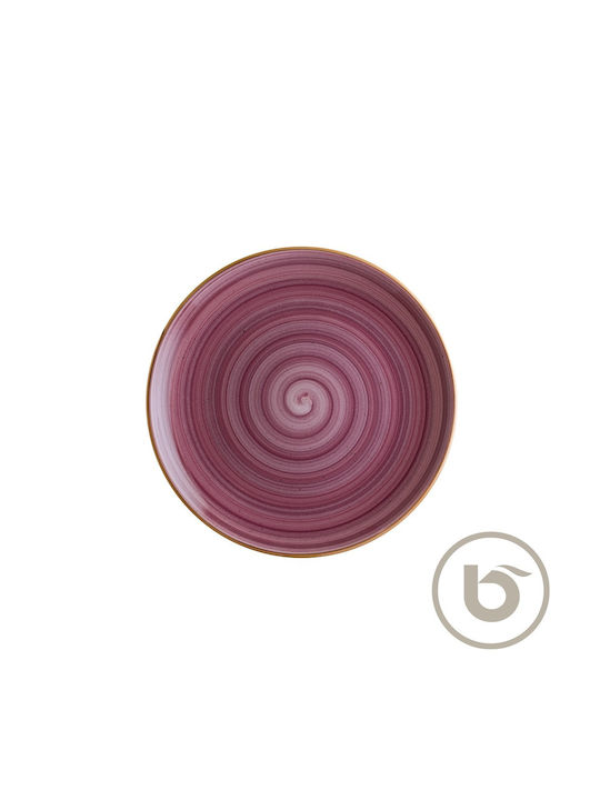 Bonna Blackberry Plate Shallow made of Porcelain Purple with Diameter 27cm 12pcs