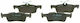 Bosch Brake Pad Rear for Peugeot 308 II