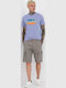 FBM005-00203 Men's Shorts Cargo Gray