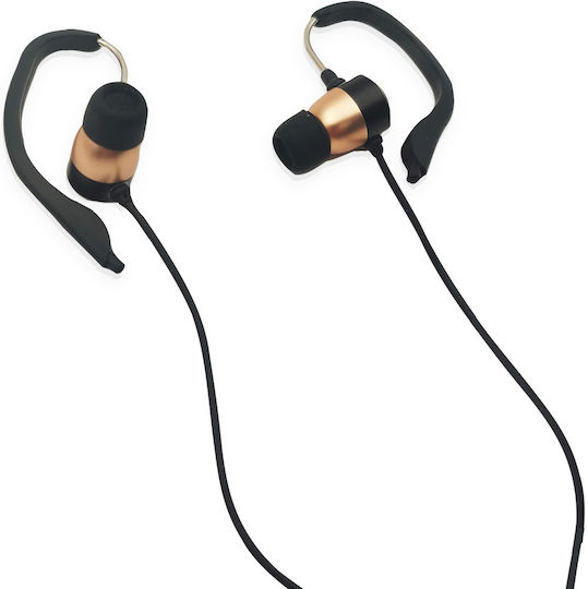 Okion Слушалки за ушите В ухото AES74 Тип Ear Hook Златист