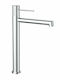 Orabella Terra Mixing Tall Sink Faucet Silver