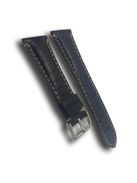 LEATHER LURAKE 22mm BLACK