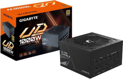 Gigabyte UD1000GM 1000W Black Computer Power Supply Full Modular 80 Plus Gold