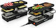 Tristar Tabletop Electric Grill Ribbed Plate 800W 23.8cmx10.4cmcm
