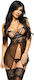 Beauty Night Shaina Set Sexy Babydoll Chemise & String Black