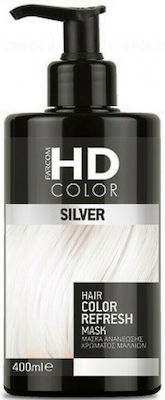 Farcom HD Hair Color Refresh Mask Temporary Dye Silver 400ml