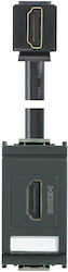 Vimar Idea Steckdose HDMI in Gray Farbe 16334.H