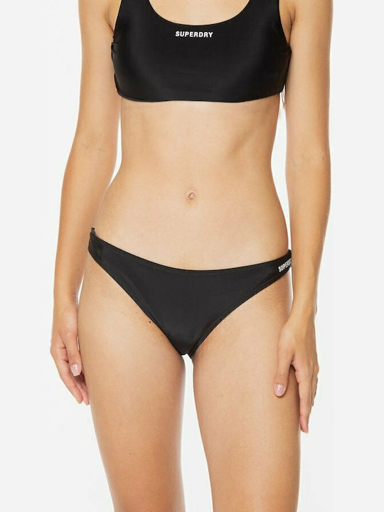 Superdry Bikini Slip Negru