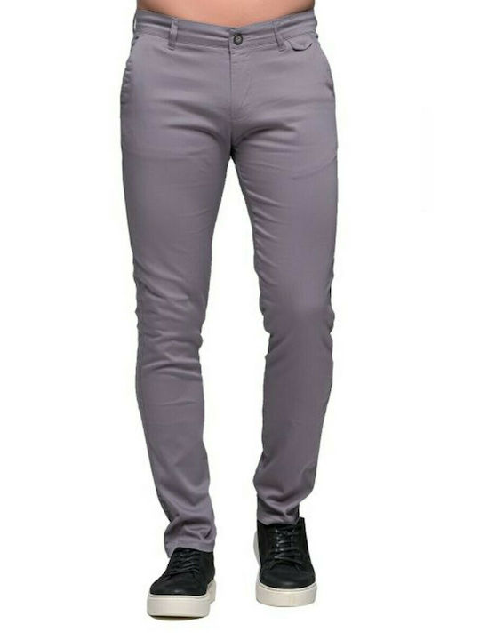 Ben Tailor Men's Trousers Chino Elastic Gray