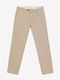 Trousers Elastic in Regular Fit Beige