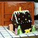 Sugar Love Gingerbread House Комплект Коледни Форми за сладки Пластмасови Кафяв Д22xШ16см. 2бр