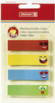 Paper bookmarks with five emoji designs Brunnen 15X60mm 80F 10-5588801