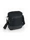 Gabol Fabric Shoulder / Crossbody Bag with Zipper, Internal Compartments & Adjustable Strap Black 20x8x25cm