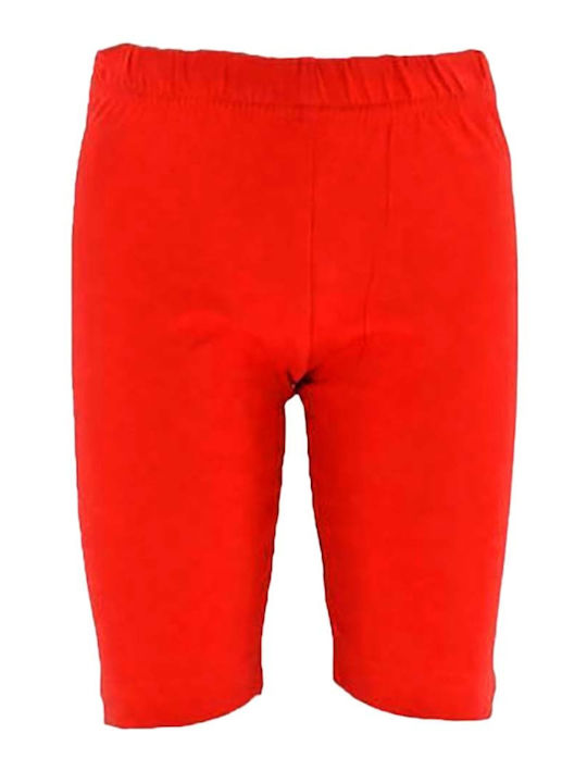 Joyce Kinder Leggings Kurz Rot