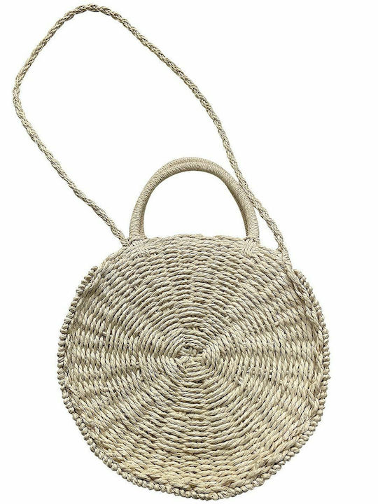 Summertiempo 42-2540 Straw Beach Bag Beige