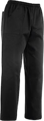 Egochef Pantaloni de Bucătar Monocrom Negru cu ...
