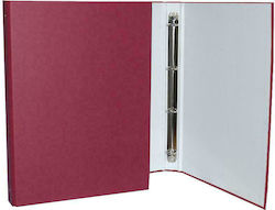 Next Classic Arc Ring Binder 3/32 for A4 Paper with 2 Rings Burgundy