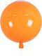GloboStar Balloon Μονόφωτο Παιδικό Φωτιστικό Κρεμαστό από Πλαστικό με Υποδοχή E27 Πορτοκαλί 30x33cm