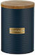 Typhoon Sugar Jar with Airtight Lid Metallic Blue 4000ml 1 Piece