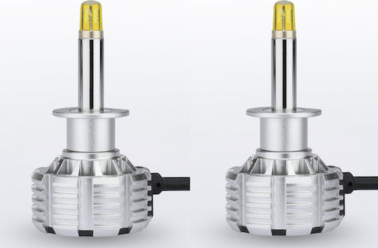 Phonocar Лампи Автомобила H1 LED 6000К Хладно бяло 12V 43W 2бр