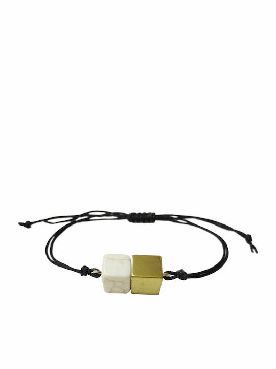 Tatu Moyo Men's Bracelet Macrame made of Cord
