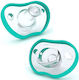 Nanobebe Flexy Suzete Silicon Verde pentru 3+ l...