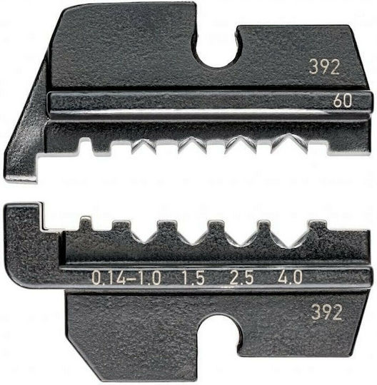 Knipex 97 49 60 Matrix Hts/Harting Zylindrischer Röhrennippel Crimpen