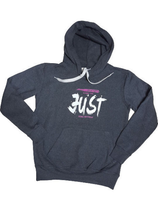 Damen Sweatshirt Kapuzen Dark Grey