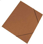 Leizer Folder Prespan with Rubber Band and Ears for Paper A4 Brown 822.100BN