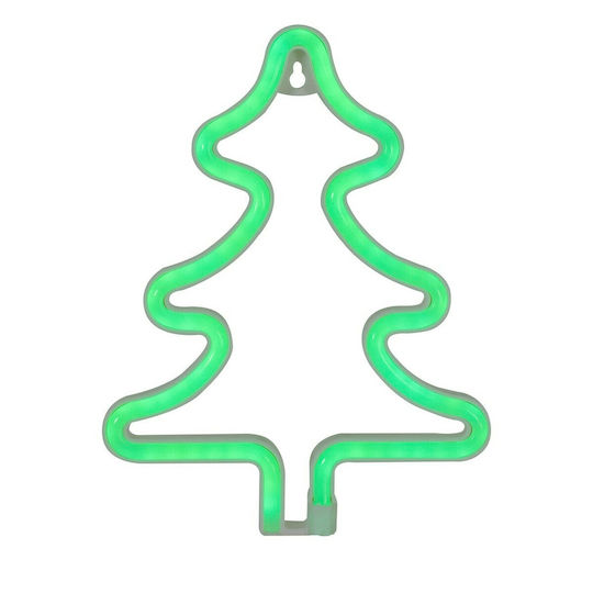 Christmas Decorative Illuminated Tree Light Tube Battery