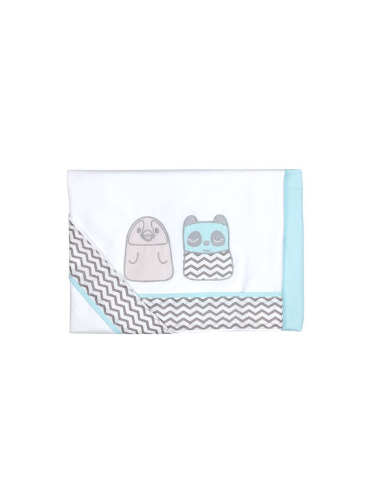Baby Star Tiny Friends Baby Sheets Set Crib Cot...