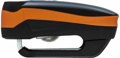 Abus 7000 RS1 Κλειδαριά Δισκόφρενου Μοτοσυκλέτας με Συναγερμό Πορτοκαλί Χρώμα
