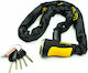 OnGuard Mastiff 110cm Motorcycle Anti-Theft Chain with Lock in Black