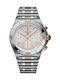 Breitling Chronomat Ανδρικό Ρολόι 42mm Χρονογράφος Αυτόματο με Ασημί Μεταλλικό Μπρασελέ
